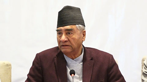 कांग्रेस सभापति देउवाद्वारा पूर्वसभापति डङ्गोलको निधनप्रति शोक व्यक्त