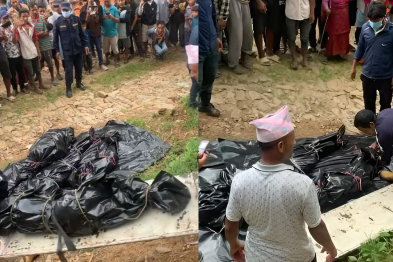 भोजपुर सामूहिक हत्याकाण्ड: चारै जनाको शव परीक्षणका लागि जिल्ला अस्पताल ल्याइयो, अभियुक्त धरान रेफर