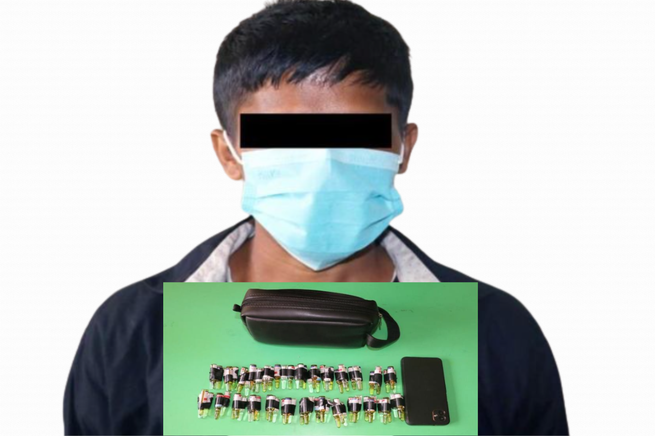 पोखरामा लागु औषध सहित एक जना पक्राउ