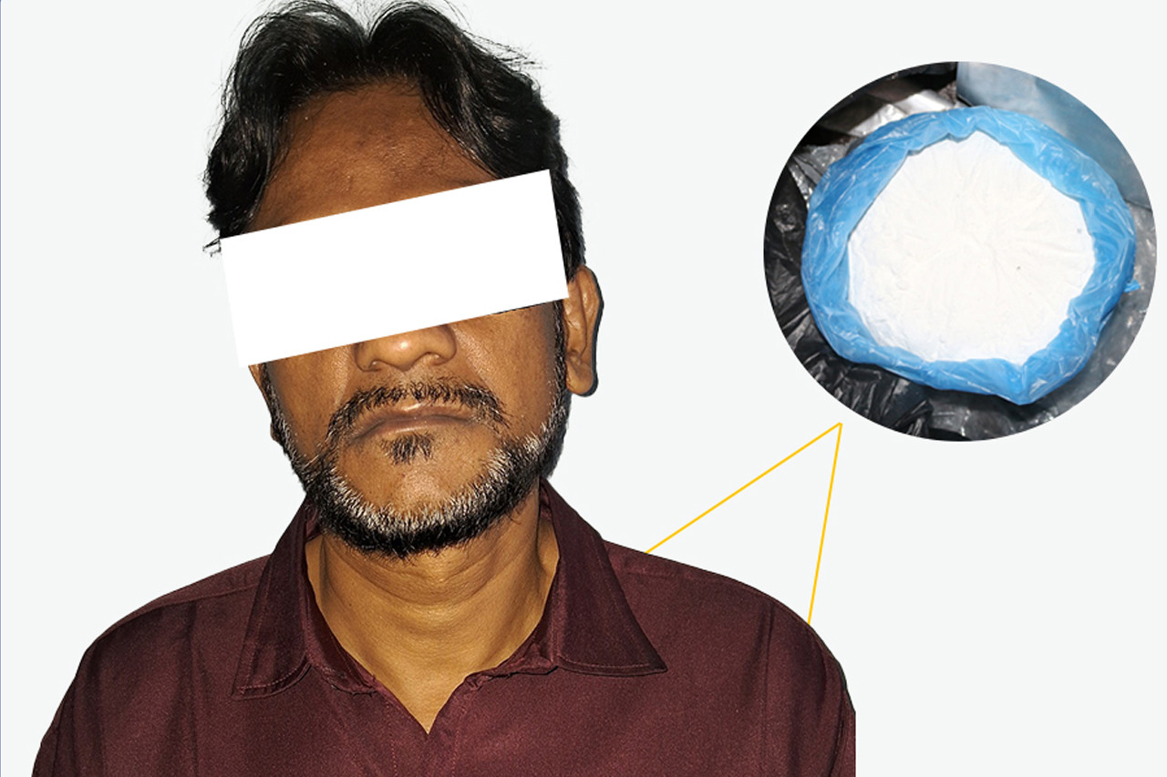 त्रिभुवन विमानस्थलमा ३ किलो ४०० ग्राम कोकिनसहित भारतीय नागरिक पक्राउ