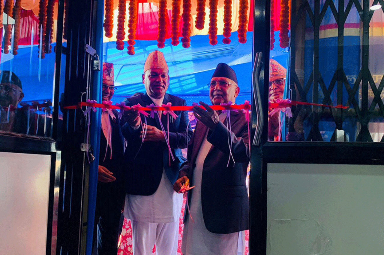 प्रधानमन्त्री ओलीद्वारा बुद्धशान्ति अस्पतालको उद्घाटन
