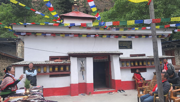 मुस्ताङको सौरु गुम्बा जीर्णोद्धार
